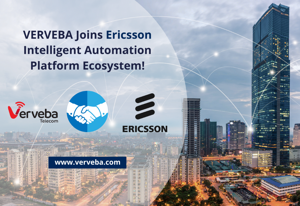 Verveba Joins the Ericsson Intelligent Automation Platform Ecosystem: Revolutionizing RAN with Advanced Automation